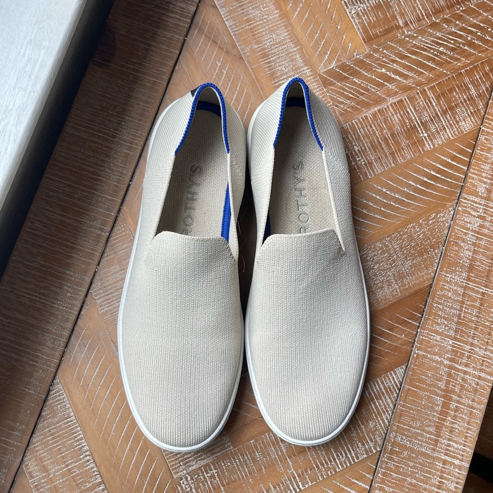 Rothy's Beige Slip-On Sneakers - Picture 4 of 6